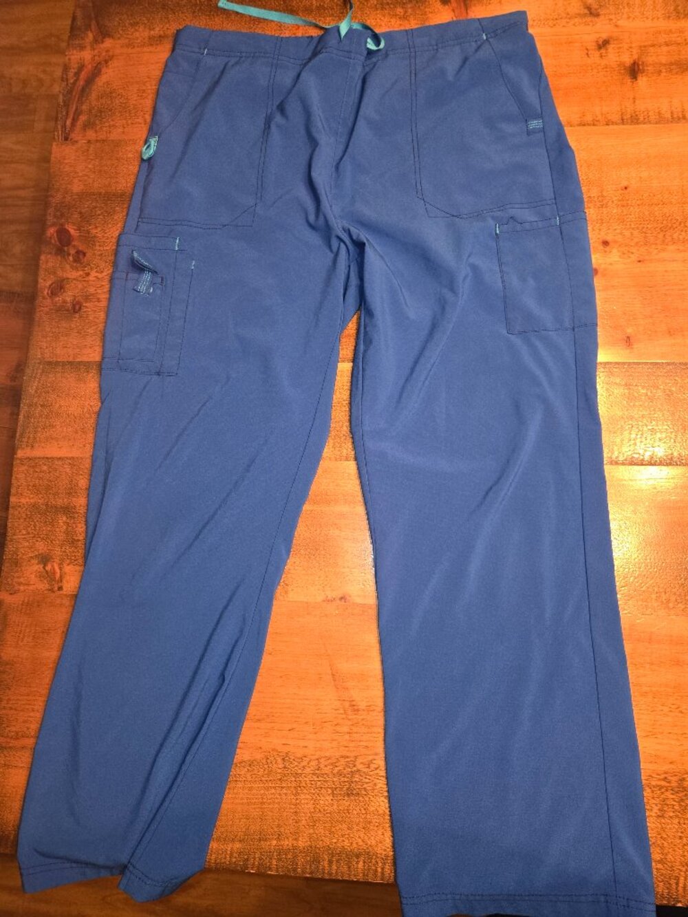 Carhartt royal blue, cargo scrub pants, sz XL 52110